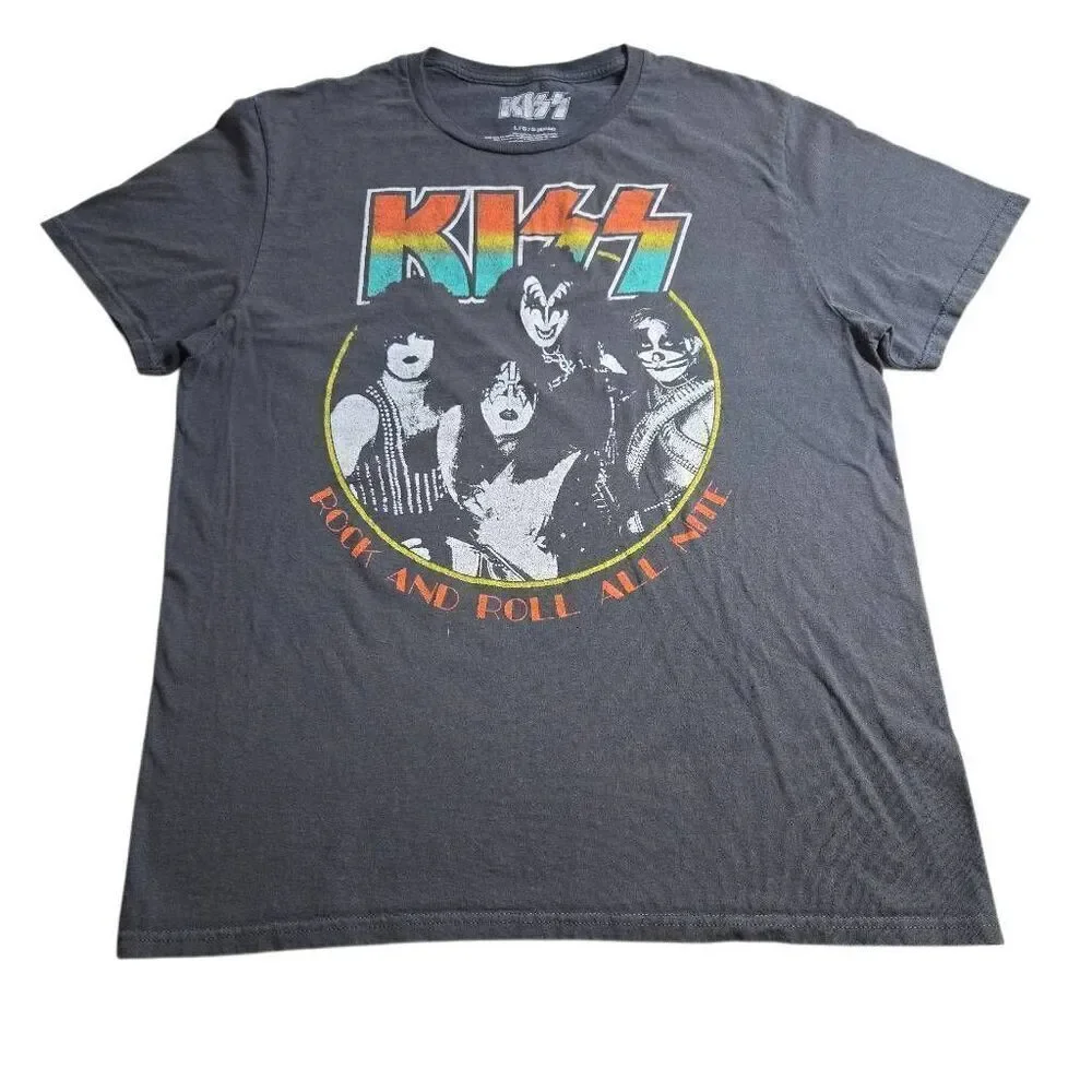 Kiss shirt short sleeve L